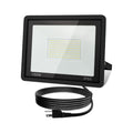 50W LED Flood Light Outdoor, 5000LM Super Bright Floodlight Outside Work Light with Plug, 6500K Daylight White LED Flood Light Outdoor, IP66 Waterproof Outdoor Flood Light-1Pack