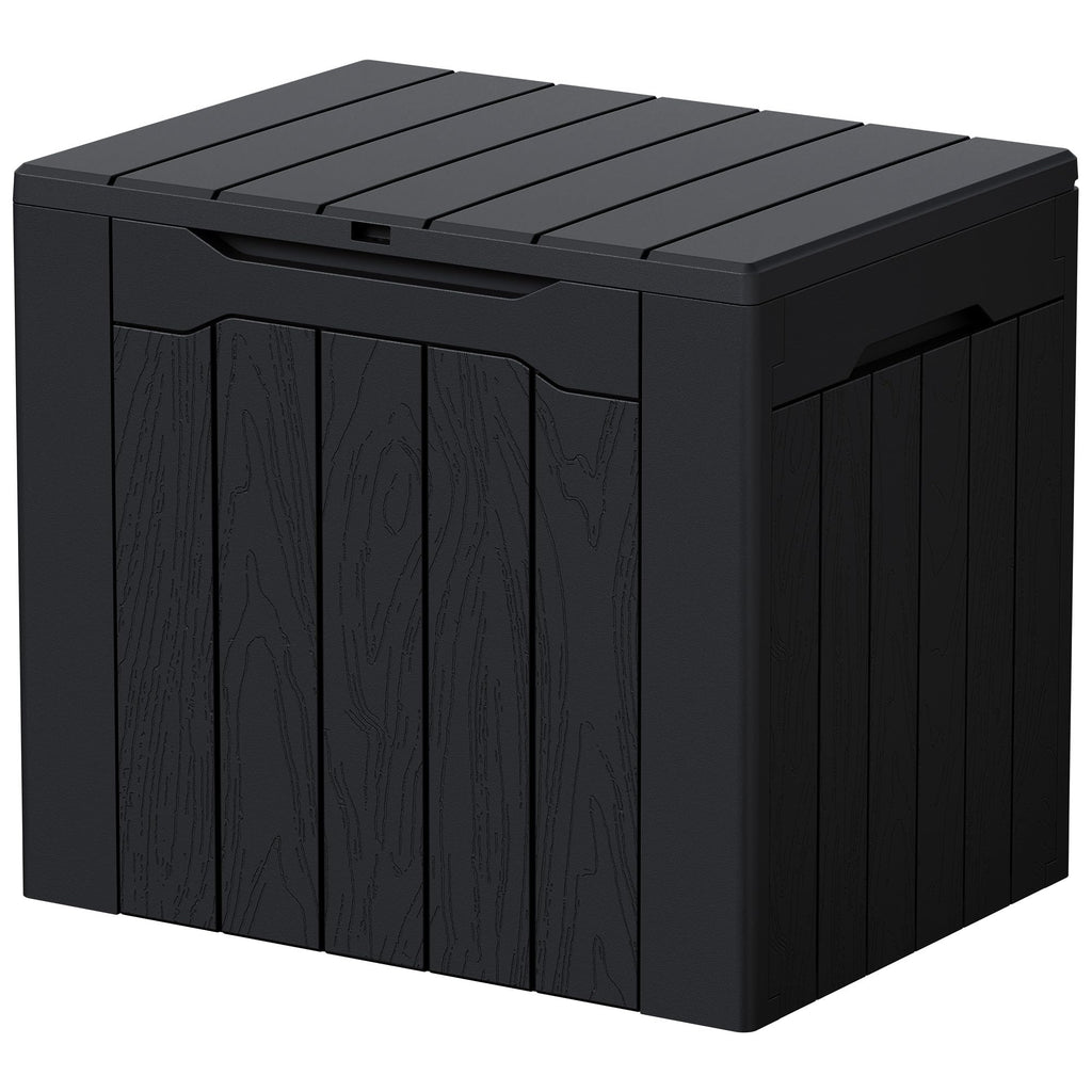 Devoko 100 Gallon Waterproof Deck Box, Resin Large Outdoor Storage Box