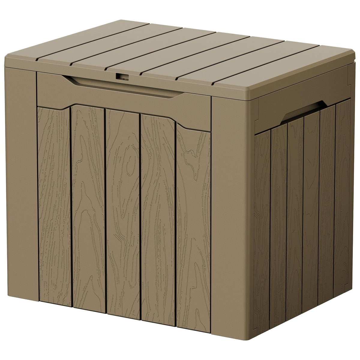 Devoko 100 Gallon Waterproof Deck Box, Resin Large Outdoor Storage Box