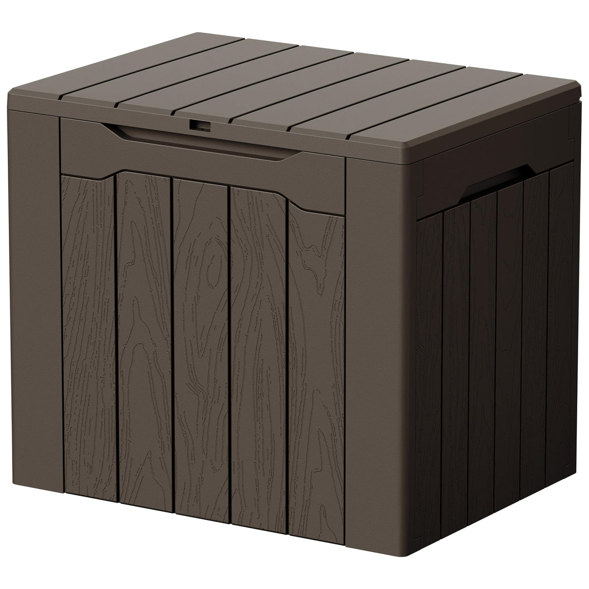 Devoko 100 Gallon Waterproof Deck Box, Resin Large Outdoor Storage Box