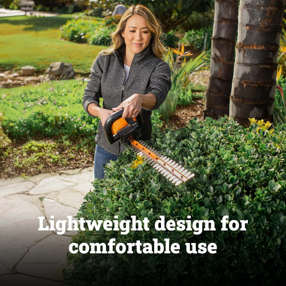 WORX Cordless Hedge Trimmer, 20V 22" Bush Trimmer, WG261